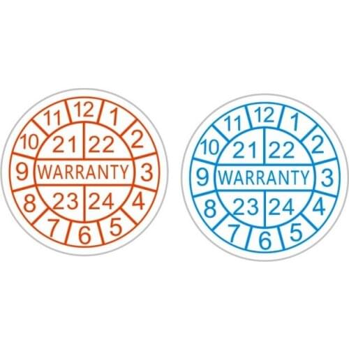 1600 Factory wholesale Warranty sealing label Security Protection sticker void If seal broken Damaged Shredded paper 2021-2024