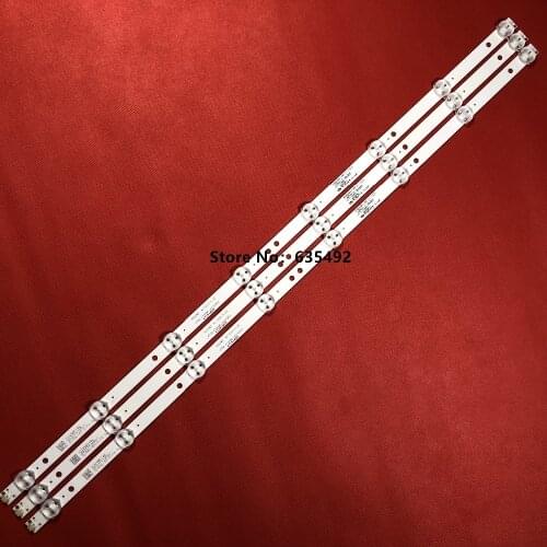 3PCS LED backlight strip lamp for 32 inch TV 4708-K320WD-A2213K01 A4211V11 LE32D59 32PFL3045 471R1055 K320WD6 LBK320WD-D6B1