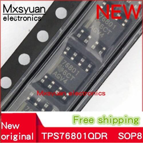 30pcs~100pcs/LOT TPS76801QDR TPS76801QDRG4 TPS76801D 76801 SOP8 New original
