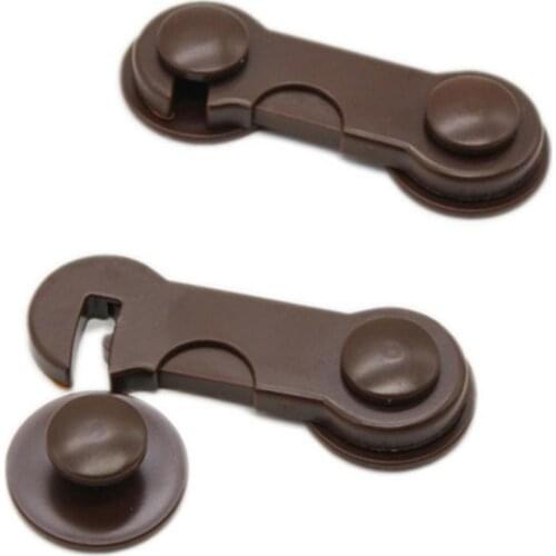 5Pc/lot Cabinet Locks Lock Baby Protective Refrigerator Drawer Lock