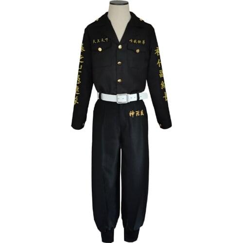 Anime Tokyo revengers TAKASHI MITSUYA Cosplay Costume Outfits Coat+Pant Halloween Carnival Suit