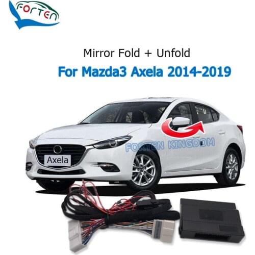Forten Kingdom Car Side Auto Rear Mirror Folding System Module For Mazda3 Axela 2014-2019 Rear View Mirror fold unfold