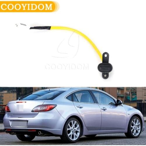 COOYIDOM For Mazda 6 GH Rear Trunk switch tailgate switch keyless entry switch Button Back Trunk Liftgate Luggage Lock Push Door