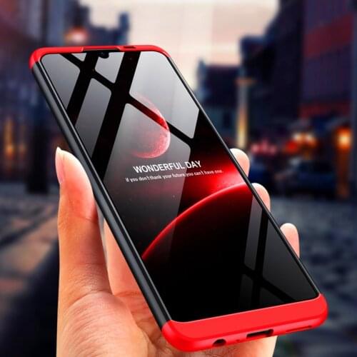 Huawei Y6P 2020 360 Case 360 Full Protection Hard Cover Phone Case for Huawei Y6P HuaweiY6P Shockproof Cover with Glass Film