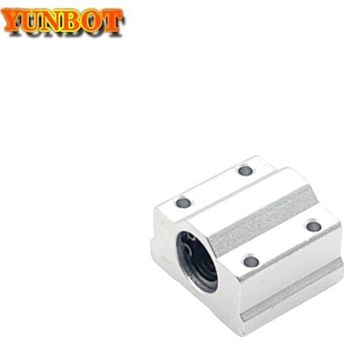 3D Printer Accessories 4pcs SCS8UU Linear Ball Bearing 3D Printer ball bearing XYZ Table Motion Bearing Slide CNC Part