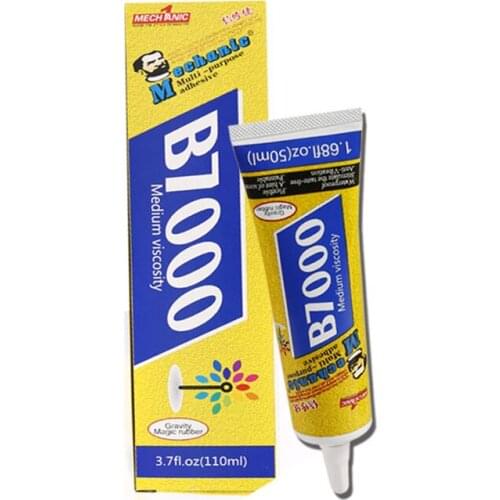 MECHANIC Glue Multipurpose Adhesive Jewelry Rhinestone DIY Glass Screen Phone Nail Crafts Resin Epoxy Super Liquid B-7000 Gel