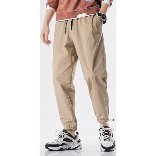 Mens brand new personality fashion creative leisure business nine minutes pants sport pants casual pants jogging pants men pants