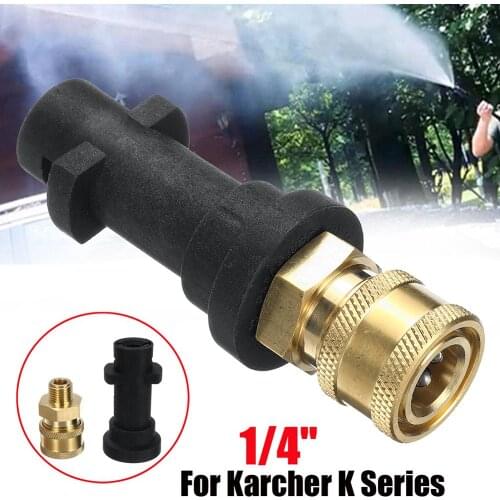 1/4-inch Quick-Connect Pressure Washer Kit Adapters for S10 Karcher K series Pressure Washer Cleaning Machine