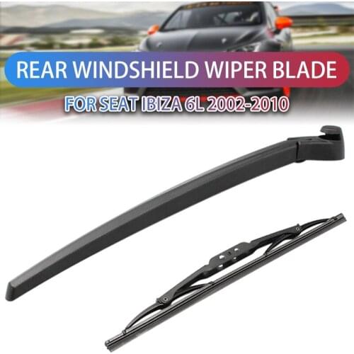 Rear Window Windscreen Wiper Blades New Rear Wiper Back Windscreen Wiper Arm For Seat Ibiza 6L 2002-2010