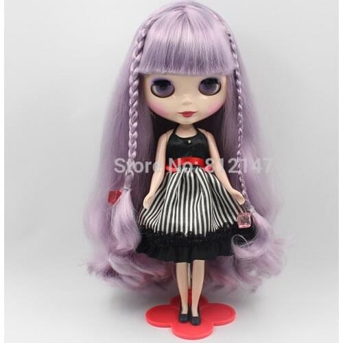 Nude blyth dolls(purple hair)