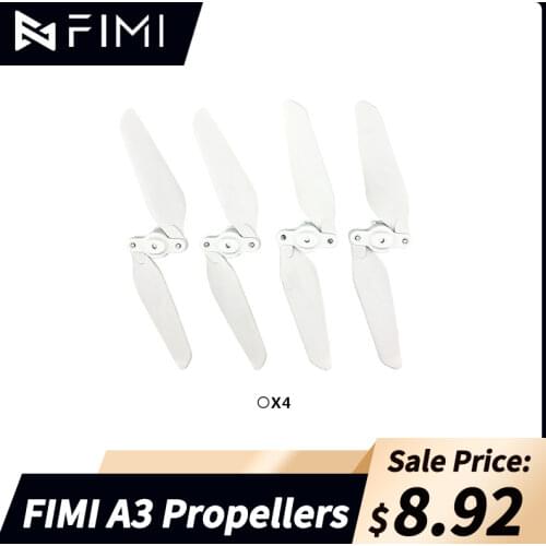 Original FIMI A3 Drone Propellers 4PCS FIMI A3 RC Quadcopter Spare Parts Replacement Quick-release CW/CCW Propeller for A3 drone