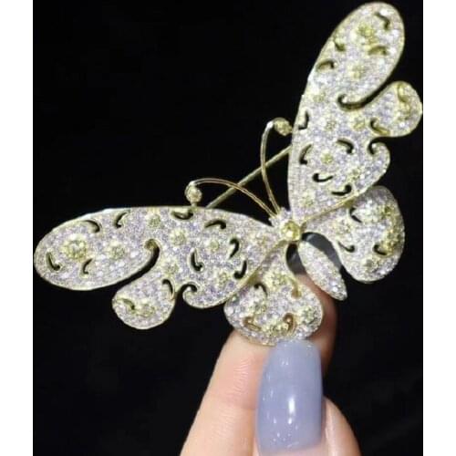 Pirmiana Butterfly Brooches For Clothes