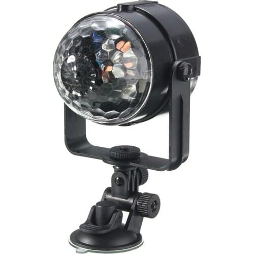 RGB LED Stage Light Mini 3W Remote Controls Disco Ball Party Show Stage Lights LED Lamp Lighting Effect USB Powered DC5V