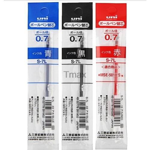 12 pcs/lot Mitsubishi Uni S-7L Ballpoint Refills 0.7mm for Ballpoint Pens Office & School Supplies Wholesale ball point pen