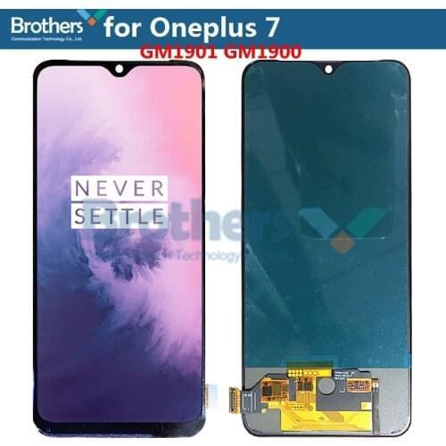 For Oneplus7 LCD Screen for Oneplus 7 1+7 1+7T LCD Display Touch Screen Assembly for GM1901 GM1900 HD1903 Touch Digitizer Test