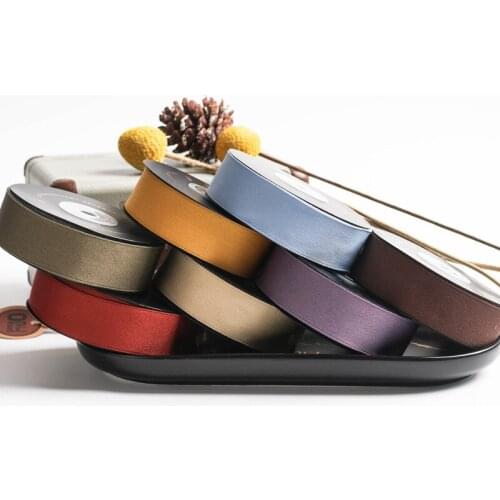 0.3CM-4CM 100yards Fashion Mat solid color polyester cotton ribbon for carft gift packing DIY decoration Wholesales Hair ribbon