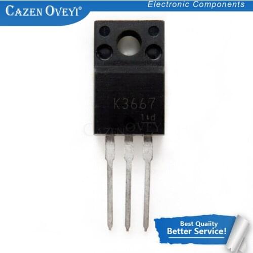 10pcs/lot K3667 2SK3667 TO-220F 600V 7.5A new original In Stock
