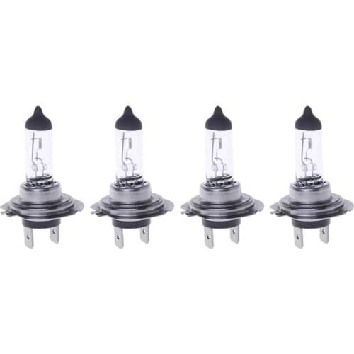4PC H7 55w 12v Halogen Bulb 4000k H7 px26d 55w Fog Lamp Parking Clear Light Car Styling Light Source Auto U2JA