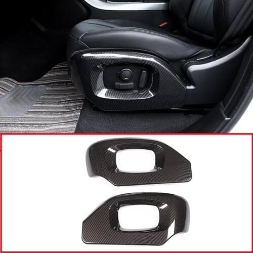 For Land rover Range Rover Vogue Autobiography For Range Rover Sport 14-17 Car Carbon Chrome Seat Side Cover Trim Accessories