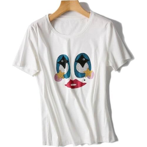 Fin Dreey Short Sleeve Women's T-Shirts