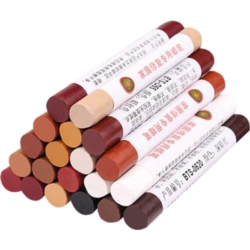 Scratch Repair Pen Wax Wooden Furniture Floor Repair Pens Damaged Scratch Repair Crayons for Repair Furniture Materials Tools