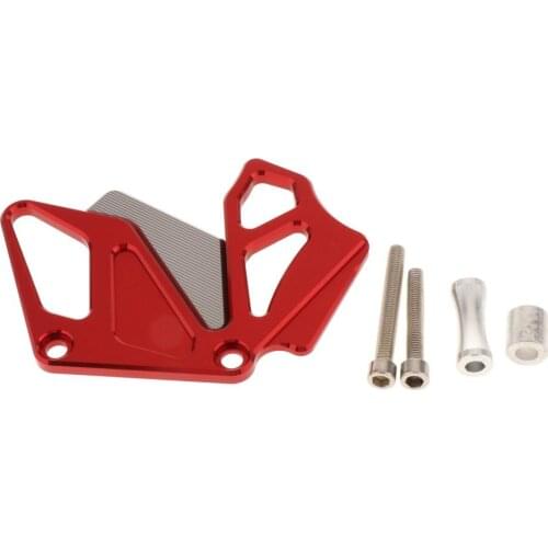 Set of 1 CNC Front Sprocket Guard Chain Cover Accessories for KAWASAKI D-Tracker 1993-2016