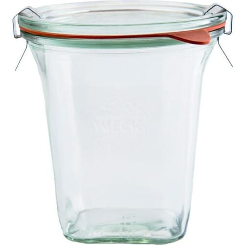Weck 545 ml Square Glass Storage Jar