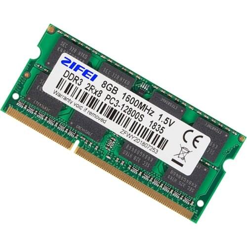 8GB DDR3 RAM 1600/1333/1866 MHZ 204PIN 1.35V/1.5V 2R*8 Double model SODIMM memory for laptop