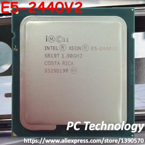 Original Intel Xeon cpu OEM Version E5-2440V2 1.90GHz 8-Core 20MB LGA1356 E5 2440 V2 95W E5-2440 V2 free shipping E5 2440V2