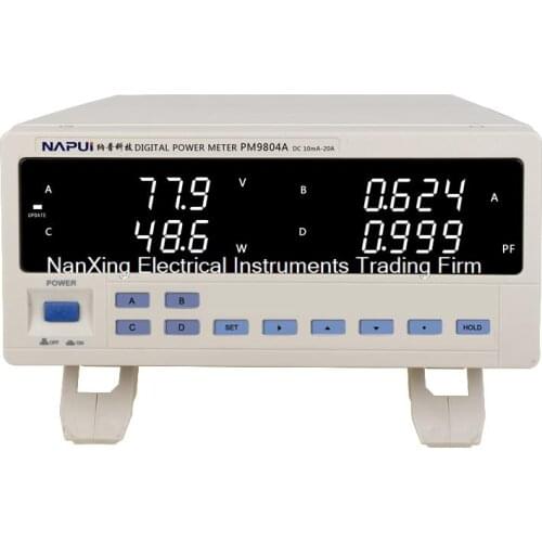 PM9804A digital power meter price for DC Electric parameter tester & Power Meter Tester 600V,20A