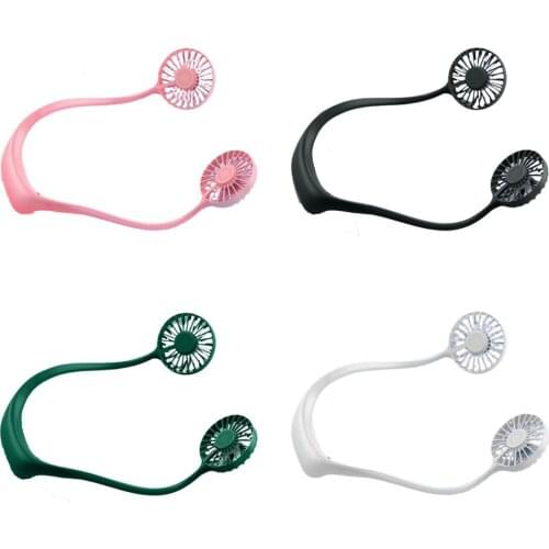 Portable Fan Sports Mini Air Conditioner Wireless Audio Usb Mute Air Cooler Neckband Cooling Fan Air Conditioner