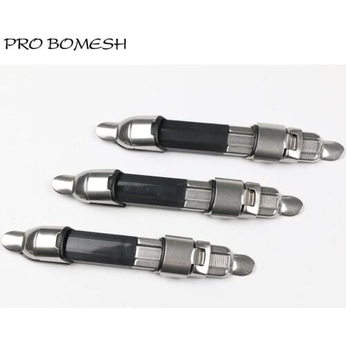 Pro Bomesh 4Pcs/Lot 25.5g NS6 Plate Reel Seat Stainless Steel DIY Rock Fishing Rod Building Component Repair Accessory