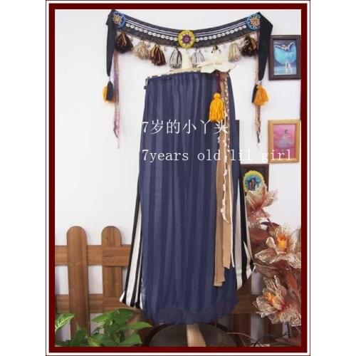 Transparent Thin Skirt With Open Slit Belly Dance CX40