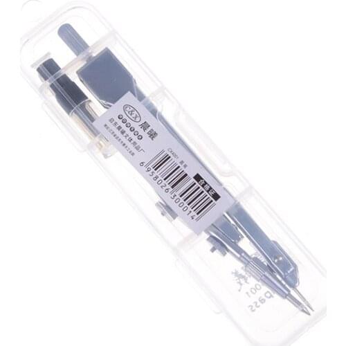 1set Compass Boxed Case Technical Precision Drawing Set School Protractor