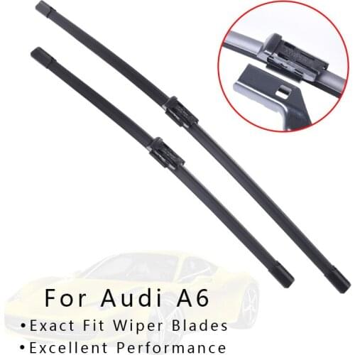 Winshield Wipers Blade For Audi A6 C5 / C6 / C7 from 1997 1998 1999 2000 to 2017 windscreen wiper car Accessories wholesale