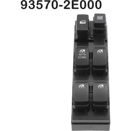 Window Lifter Control Switch Car Window Lift Switch Button for Hyundai Tucson 93570-2E000 Front Left Right Rear Master Window