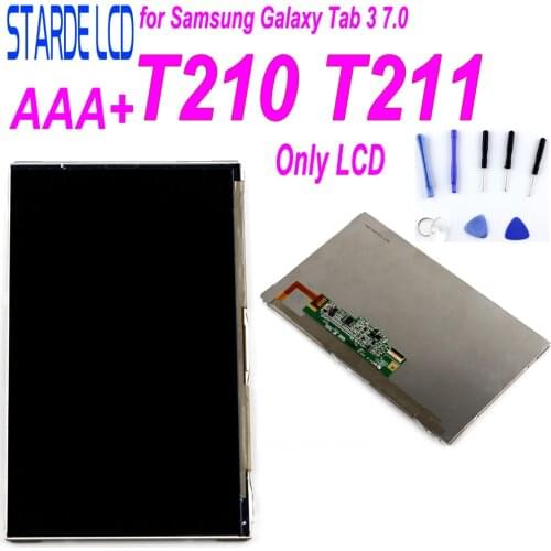Starde LCD For Samsung Galaxy Tab 3 7.0" T210 T211 SM-T210 SM-T211 T2105 LCD Display Panel Screen Monitor Module 100% Test