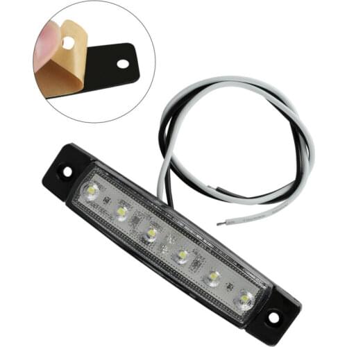 White 6LED Rock Light Cabin Deck IP65 Marine Stair 10PCS Courtesy Lights Stern Transom Light High Quality ABS Plastic Long Life
