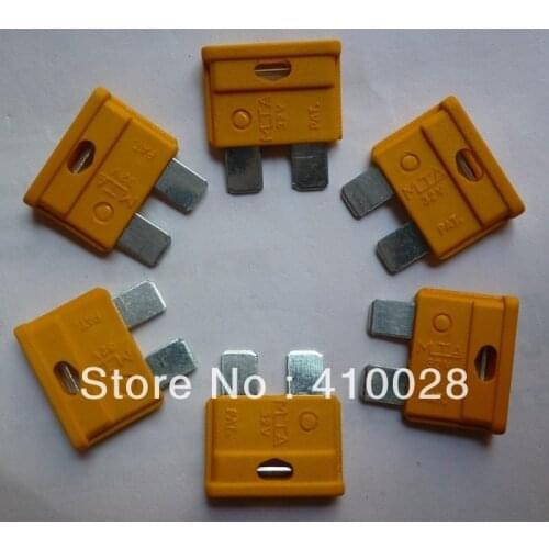 100PCS/lot 20A Medium Car Blade Fuse auto fuse Free shipping