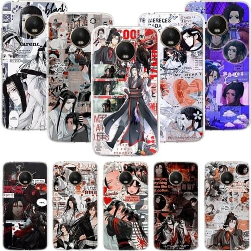 Mo Dao Zu Shi MDZS Manga Phone Case For Motorola Moto G9 G8 G7 G6 G5 E6 E5 E4 Plus Play Power One Action Macro Coque Cover Capa