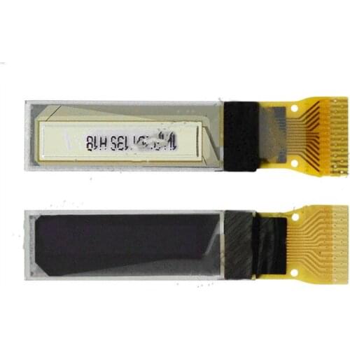 0.69 inch 14P White OLED Screen SSD1306 Drive IC 96*16 I2C Interface