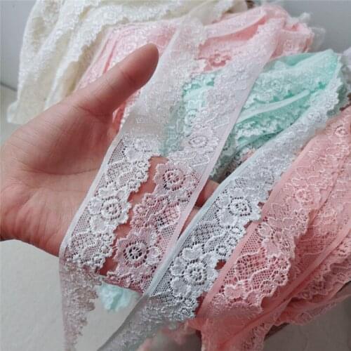 2.5cm Wide High-quality Childrens Clothing Lolita Style Soft Elastic Lace Accessories