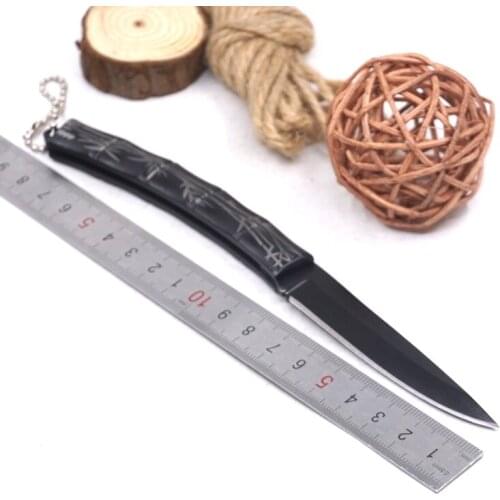 Hunting Pocket Knife Survival multi-function Folding Tactical Knives Bamboo Style Camping Tool Multitool Outdoor Fruit Knife