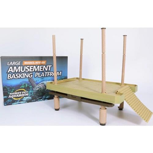 Plastic Turtle Decoration Bask Platform Crawler Sun Roof Terrace Island Turtle Climb Shelf Aquarium Tools