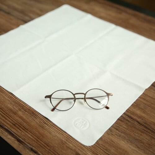 1Pcs 15*18cm High Quality White Suede Glasses Cloth Glasses Cleaning Cloth For Sunglass Lens Phone Screen Cleaning Wipes