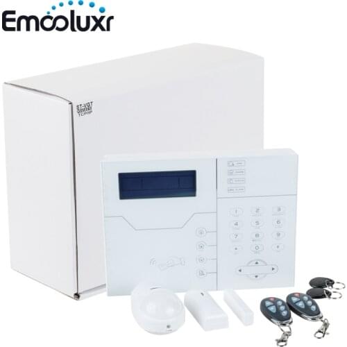 TCP/IP (RJ45 Ethernet Port), WEB IE GSM SMS APP Control 868MHz Home Alarm Burglar System,UK/US/EU Plug Optional