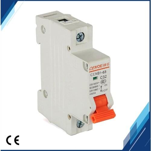 2019 latest AC 230V 400V universal breaker mini circuit breaker hosehold MCB with excellent short circuit overload protection