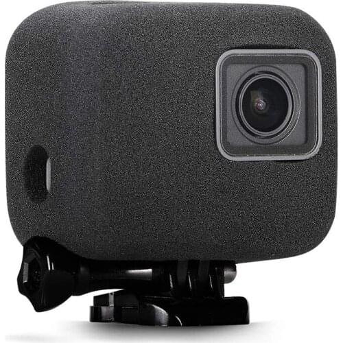 Windproof Wind Foam Noise Reduction Cover Case For Gopro Hero 7 6 5 Foam Windscreen2018 Black Camera Sponge protect