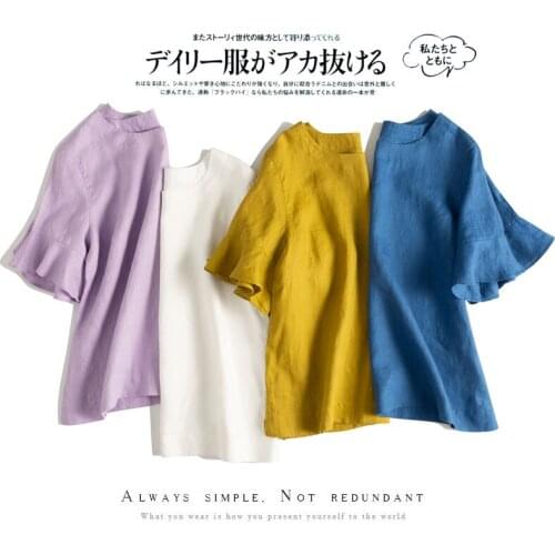 YANGYAN Blouses With Sleeves