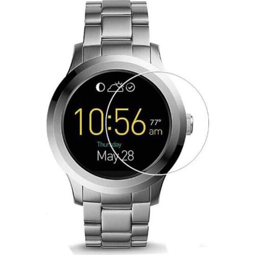 Tempered Glass Protective Film Clear Guard For Fossil Q Founder Gen 1/2 Generation Watch Smartwatch Full Screen Protector Cover